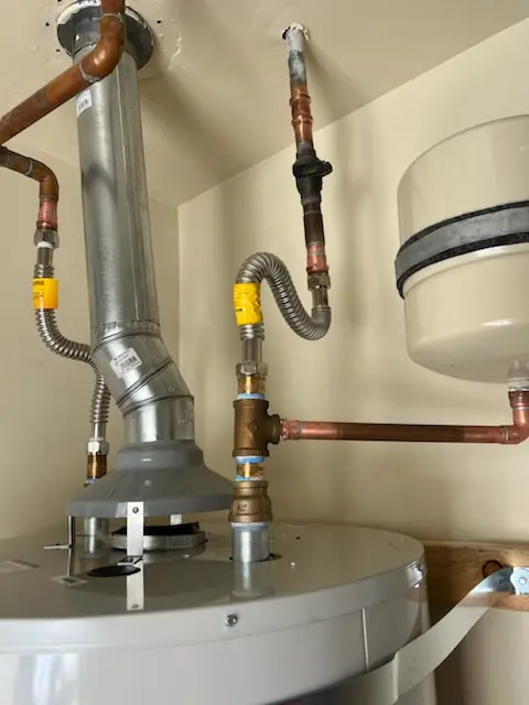 Water heater installation and plumbing repair in Paseo Pointe